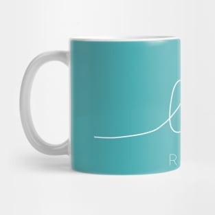 Love Reflexology (white design) Mug